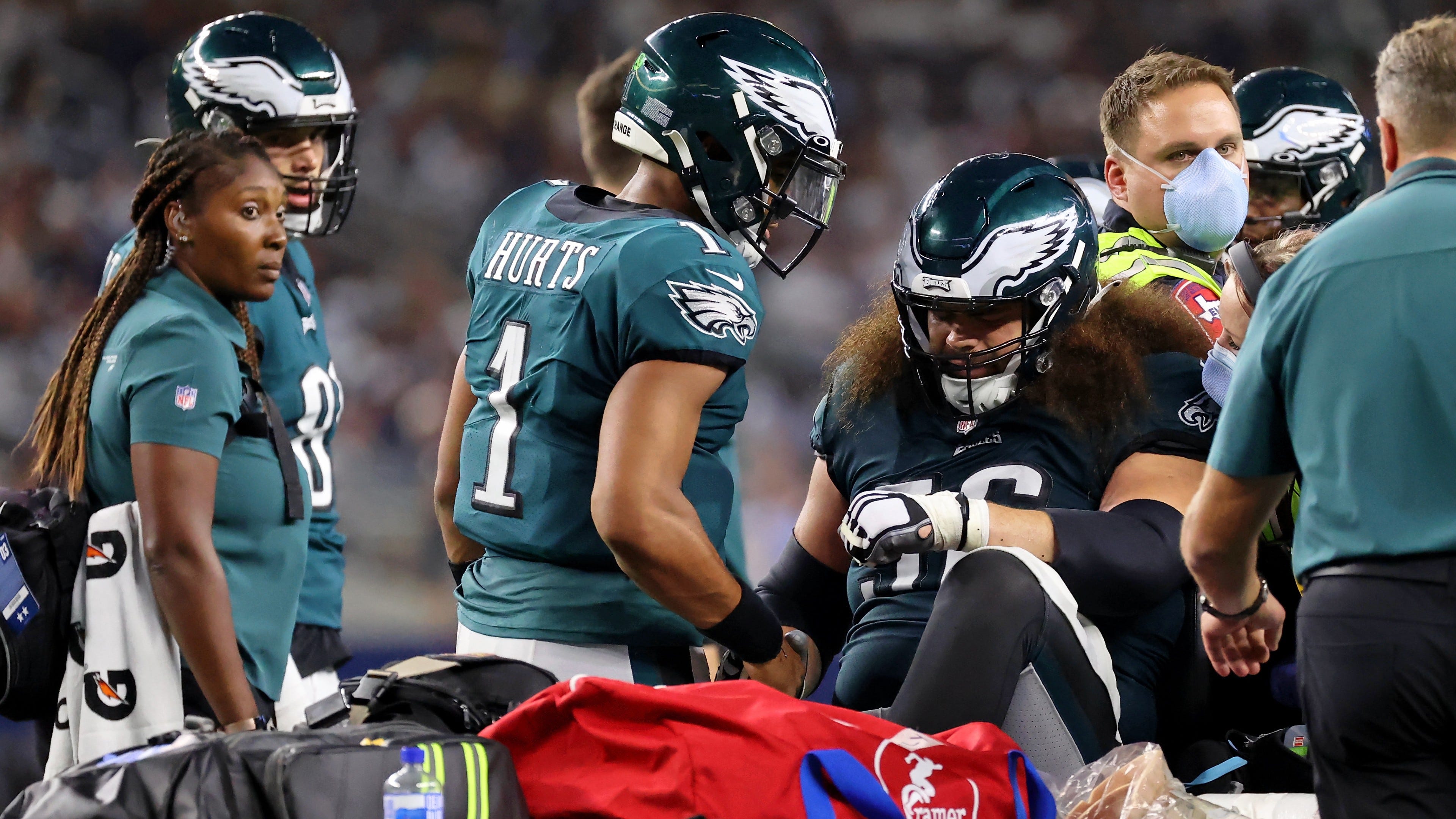 Eagles injuries: Seumalo likely done for season, Wallace out 3-6 weeks