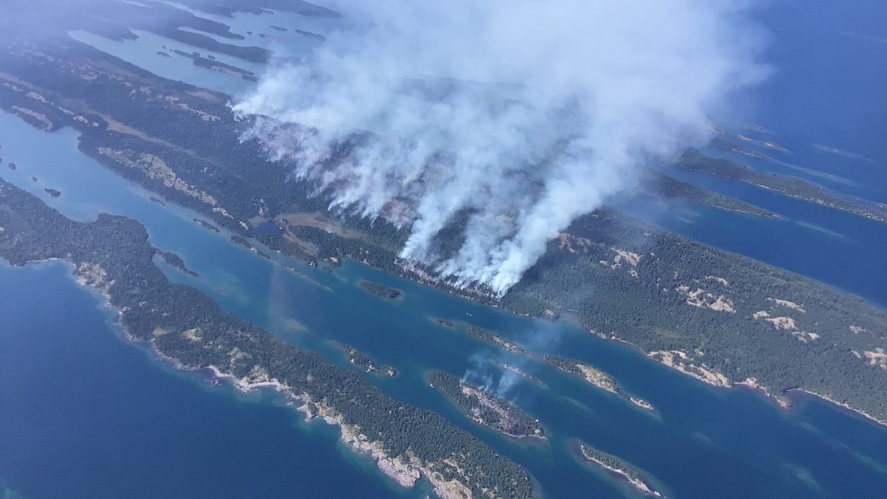 200-acre fire on Isle Royale National Park is about 15% contained