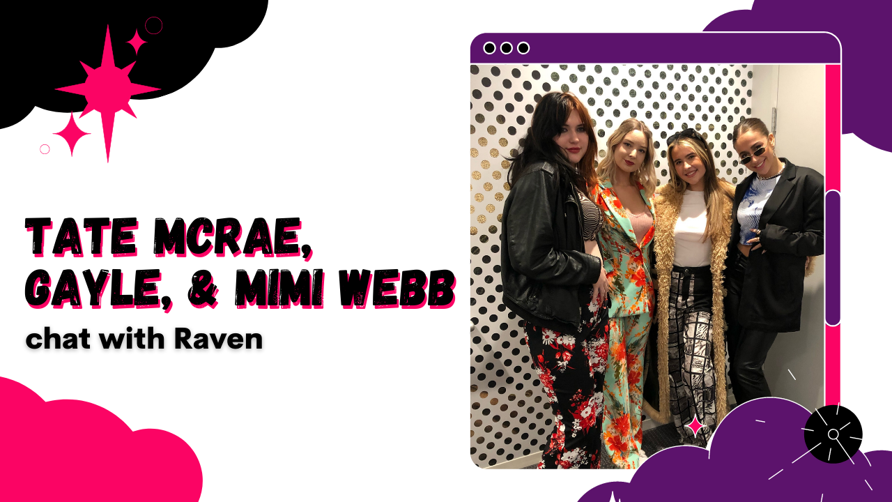Tate McRae, GAYLE, and Mimi Webb talk tour, their biggest career moments so far, and Philly cheesesteaks in our TDY Artist Lounge