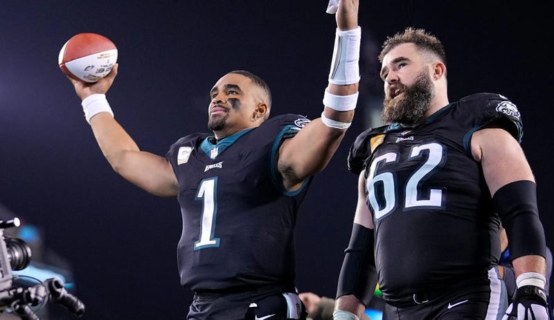 Jalen Hurts, Jason Kelce