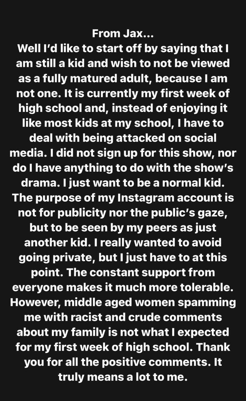 IG statement