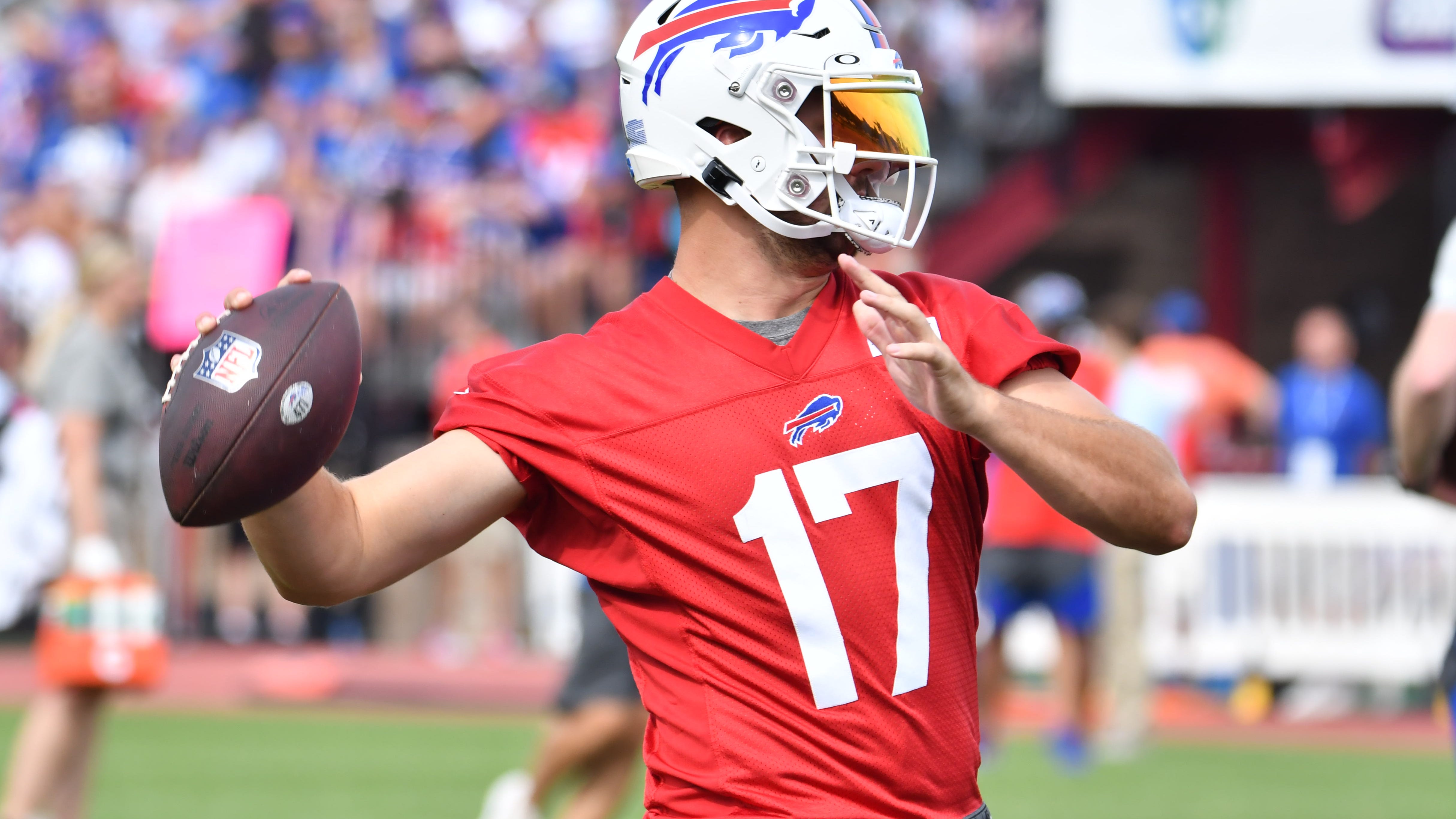 Josh Allen involved in skirmish on first day of pads
