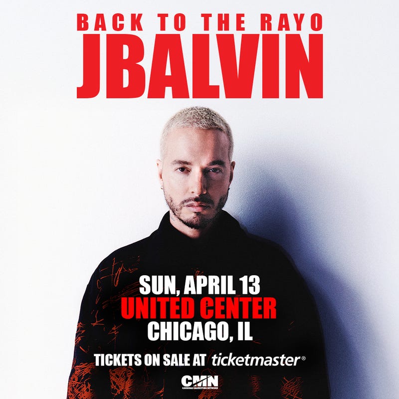 JBalvin at United Center on April 13