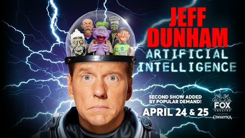 Jeff Dunham: Artificial Intelligence at The Fox Theatre