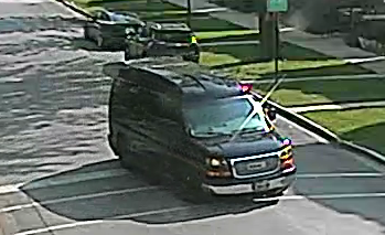 Police say the driver of this van struck and killed a 70-year-old woman Thursday, Aug. 26 near Garfield Park.