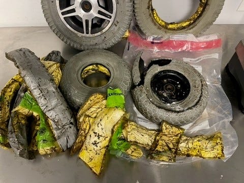 woman in wheelchair found w/ cocaine