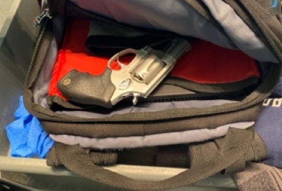TSA seizes loaded gun in carry-on backpack