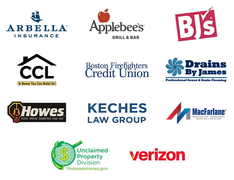 Our great sponsors for the 23rd annual WEEI/NESN Jimmy Fund Radio-Telethon