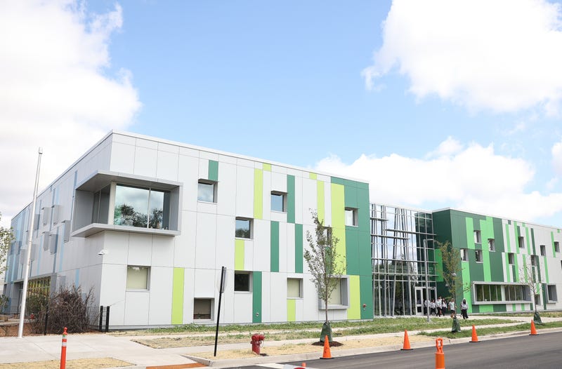 Cultivate Collective building, exterior on a sunny day