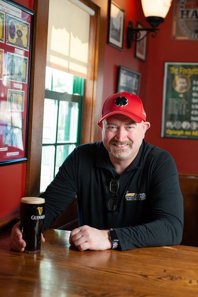 Jimmy Kearney Owner of the Irish Cottage