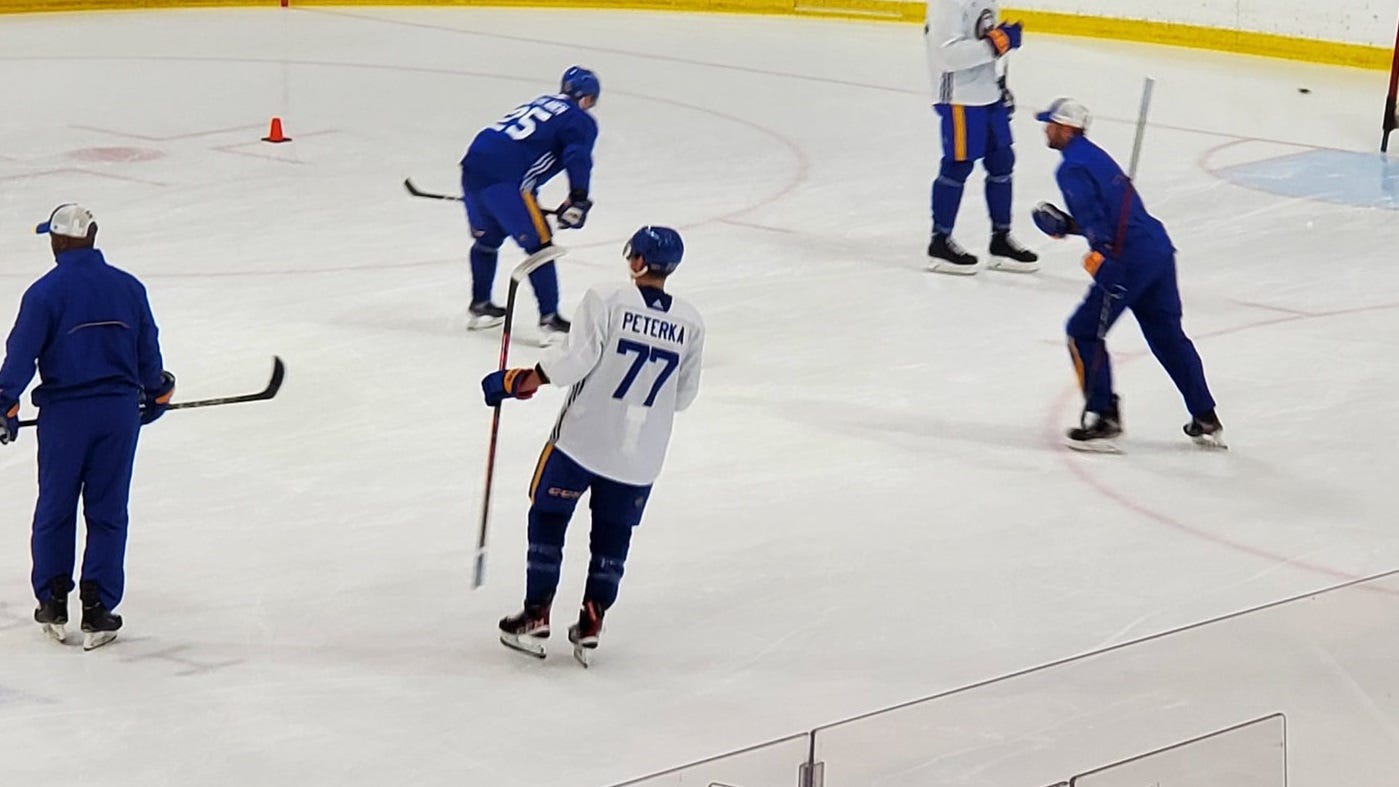J-J Peterka learned more about Buffalo from Derek Roy