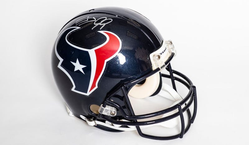 JJ Watt Autographed Helmet