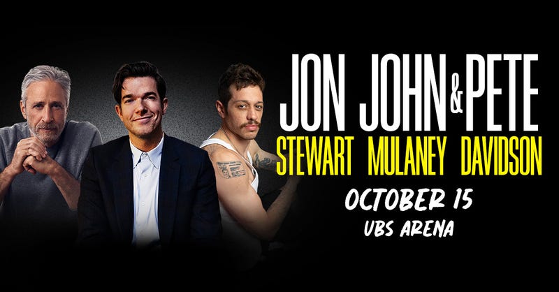 Thousand Dollar Can't Beat Karen: Listen for a Chance to Win Tickets to See Jon, John & Pete at UBS Arena