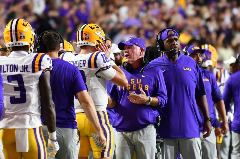LSU loses to Texas A&M in Brian Kelly's last game as head coach