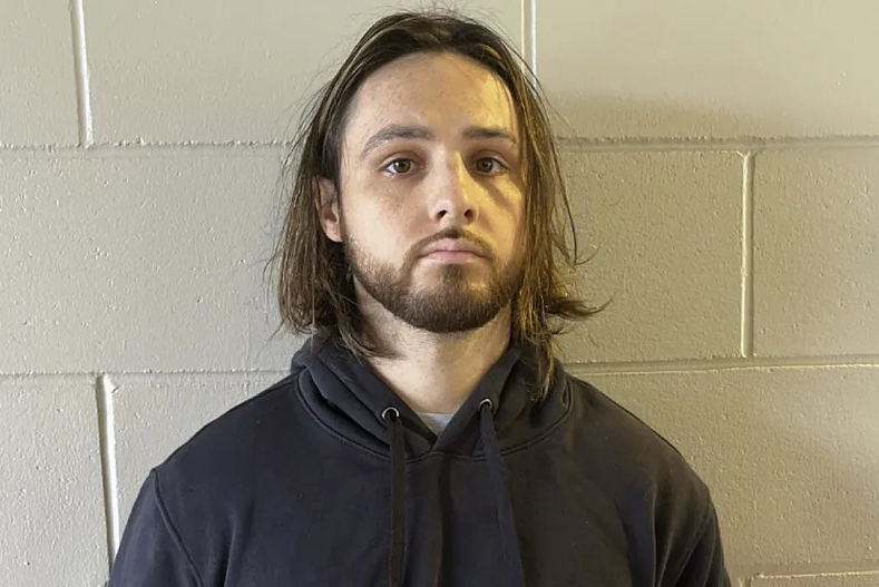 This undated photo provided by the US Attorney's Office shows Jonathan Rinderknecht, a suspect in the Palisades Fire.