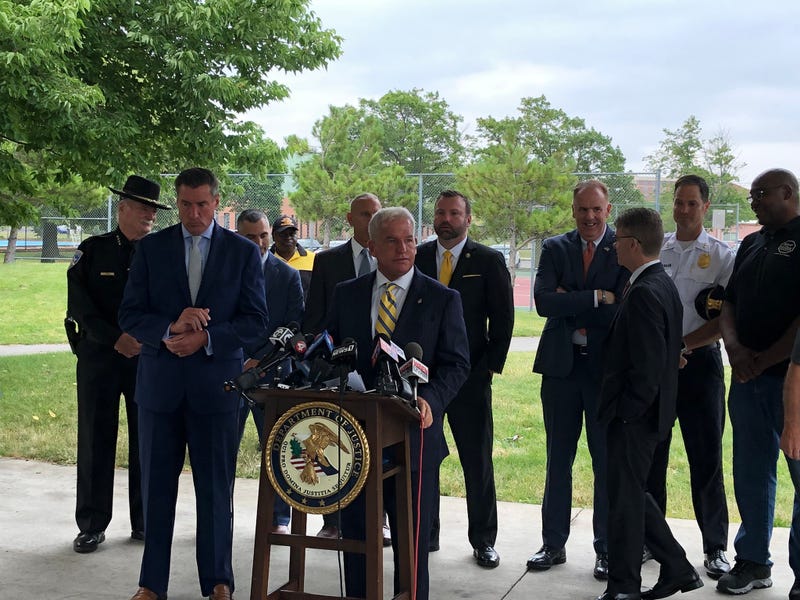US Attorney JP Kennedy announces formation of VIPER task force to address crime in WNY. July 8, 2021