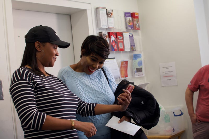 Channyn Parker, left, is celebrating one year of being the CEO of Chicago's Brave Space Alliance (BSA), which is located on the South Side. Parker said one of BSA’s primary goals is improving access to Pride in Chicago.