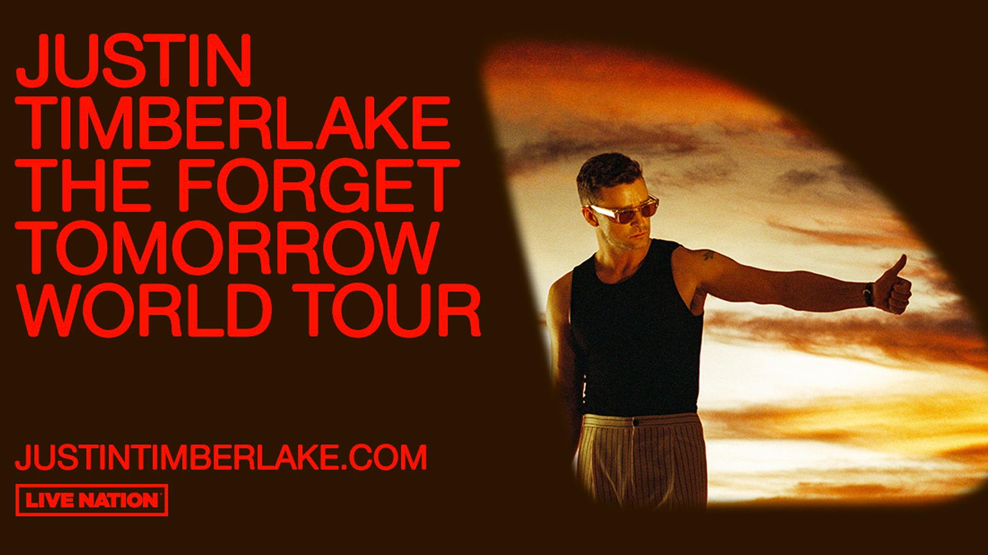 Justin Timberlake reveals new dates for 'The Forget Tomorrow World Tour,' his first in 5 years