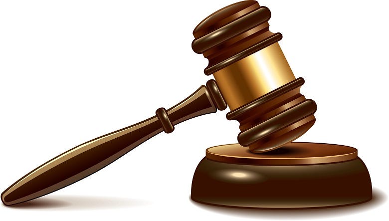 judge's gavel