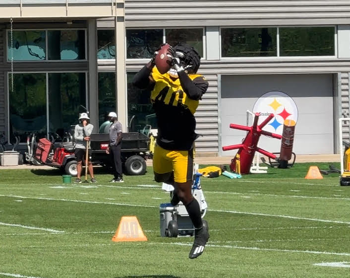 Jabrill Peppers in practice