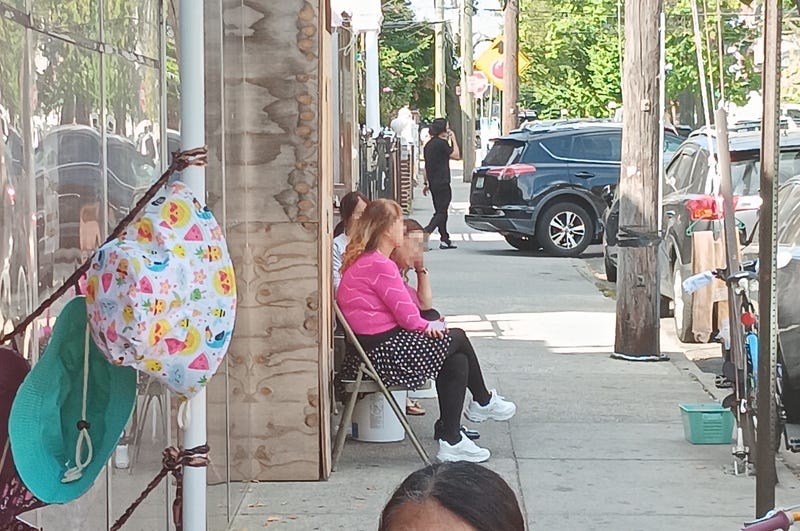 The alleged brothel is operating off Roosevelt Avenue, according to locals