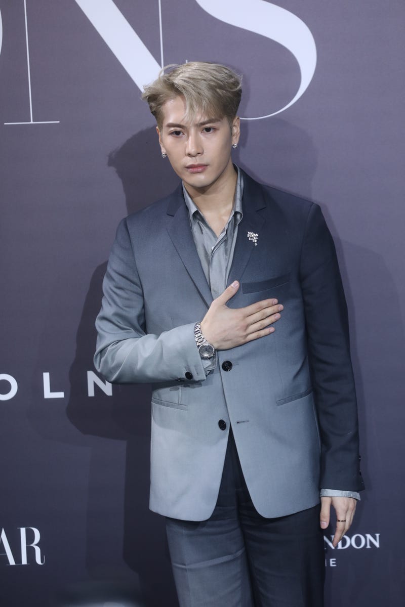 Singer Jackson Wang attends 2021 Harper's Bazaar Icons Party on March 31, 2021 in Shanghai, China. 