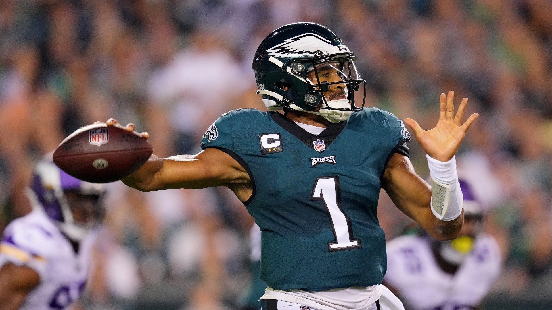 Jalen Hurts enters MVP discussion with dominating showing in win over Vikings