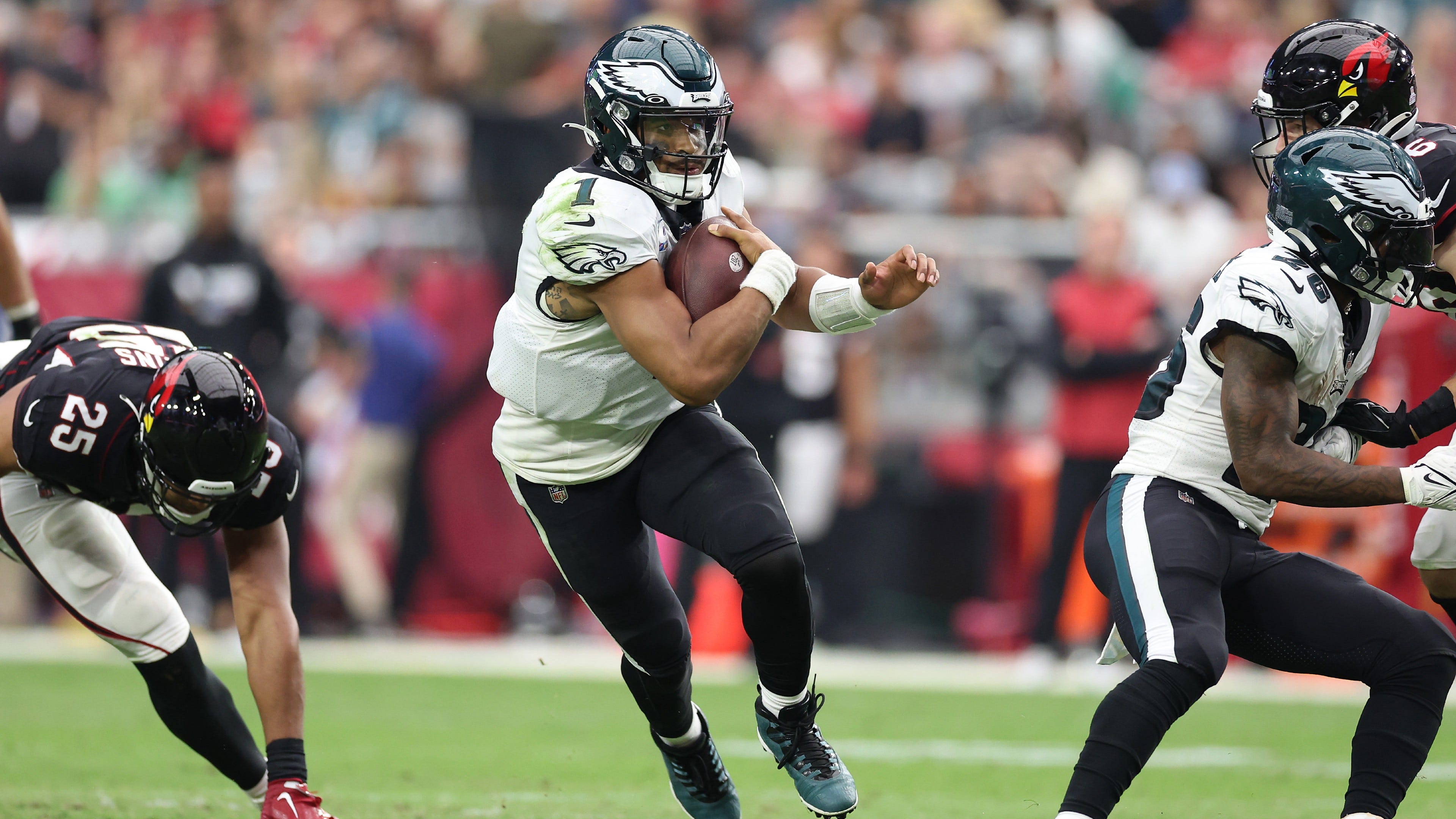 Jalen Hurts might be best running QB ever
