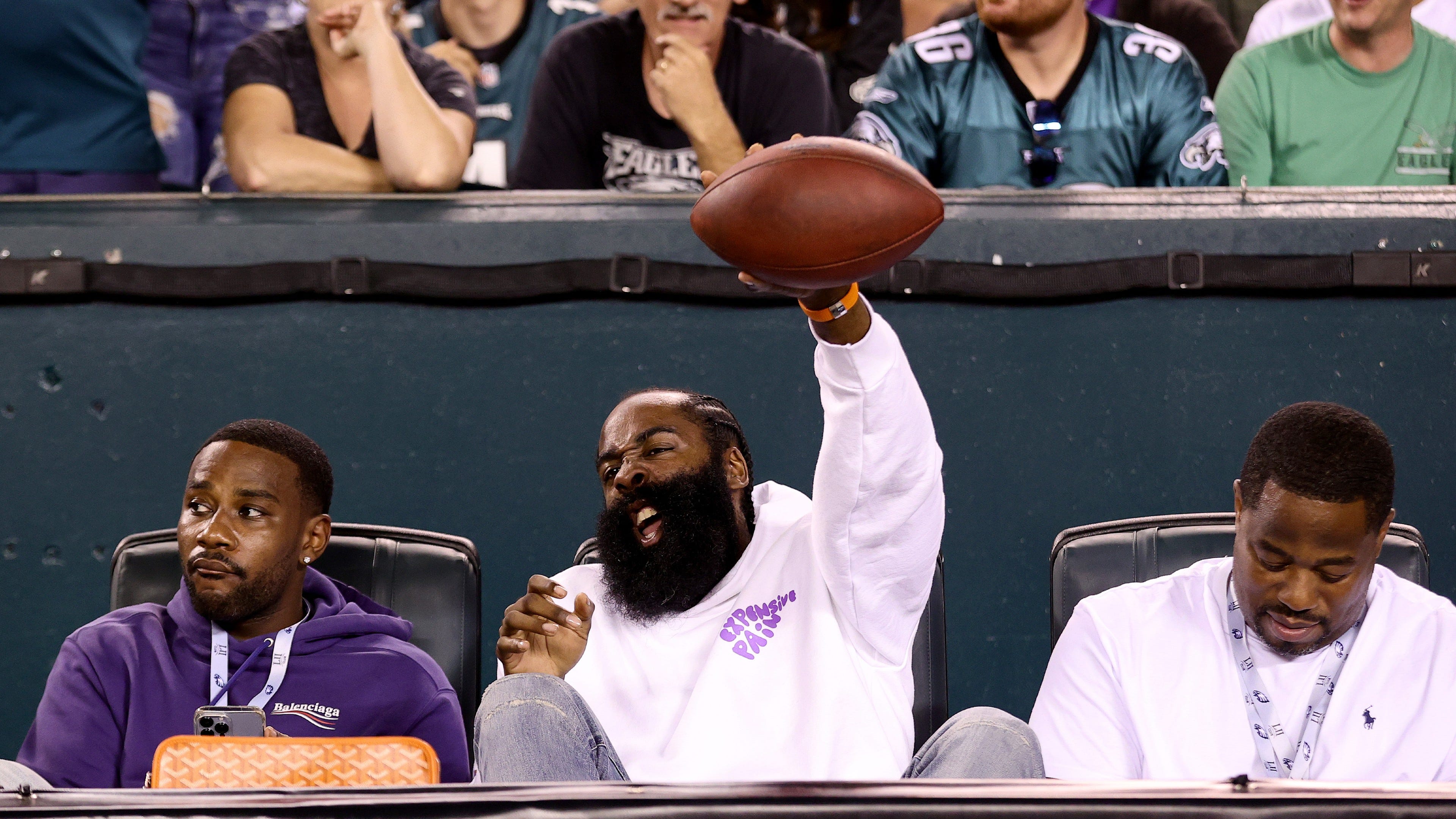 Darius Slay gives ball to James Harden: 'Chance to meet HOF player'