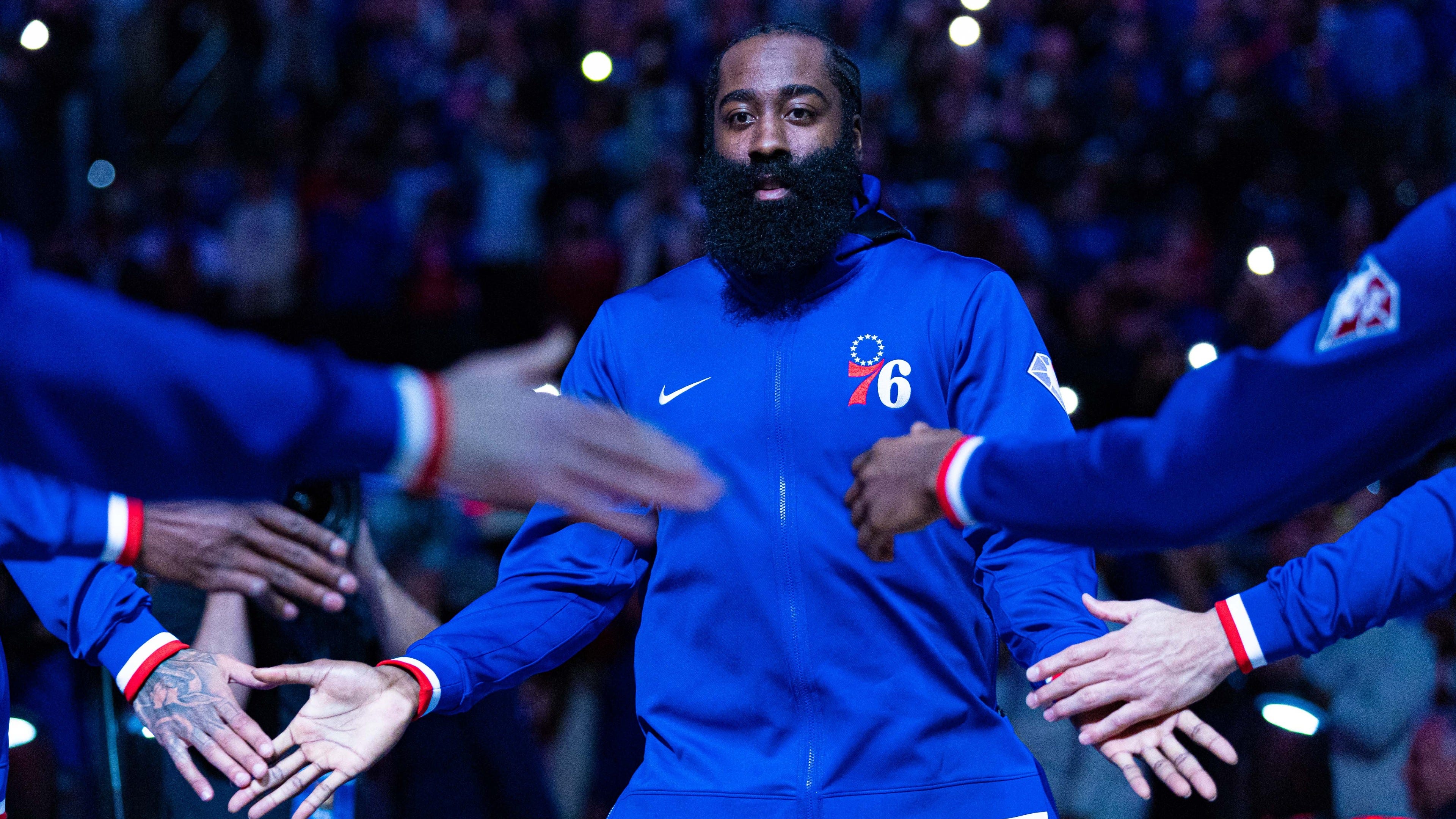 James Harden feeling the Philly love after dominant home debut: 'It feels like home'