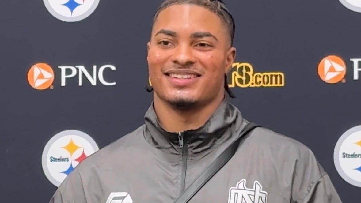 Jaquan Brisker homecoming, It feels amazing to be a Steeler