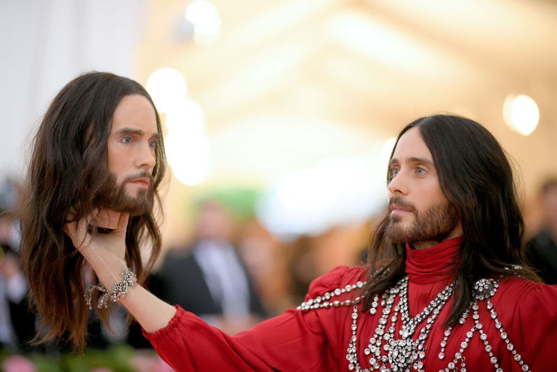  Jared Leto attends The 2019 Met Gala Celebrating Camp: Notes on Fashion at Metropolitan Museum of Art on May 06, 2019 in New York City