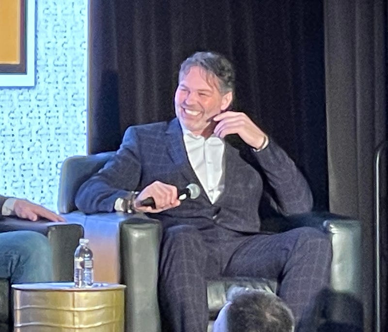 Jaromir Jagr at an event honoring him