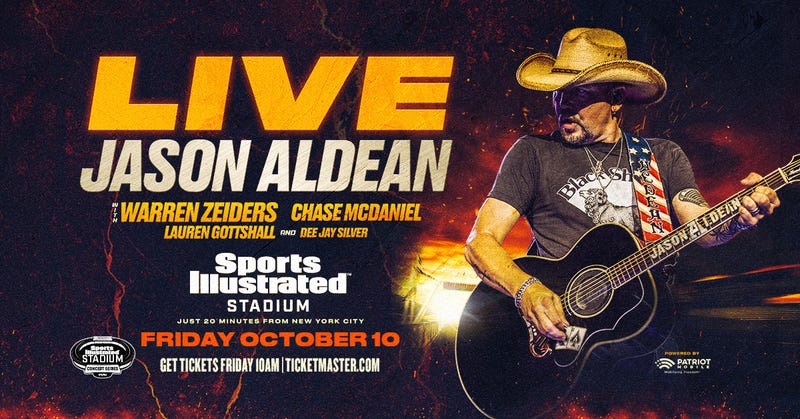 Jason Aldean at Sports Illustrated Stadium
