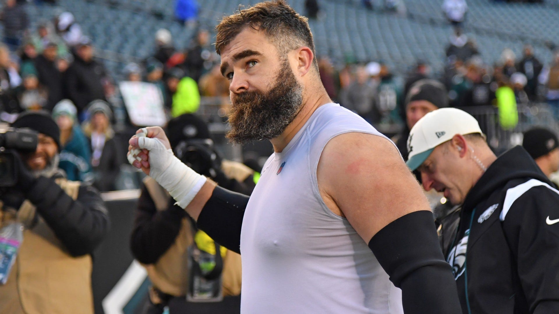 Jason Kelce discusses his future, as Eagles embark on another Super Bowl run