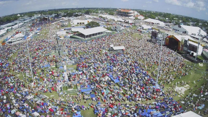 Jazz Fest releases 'cubes'