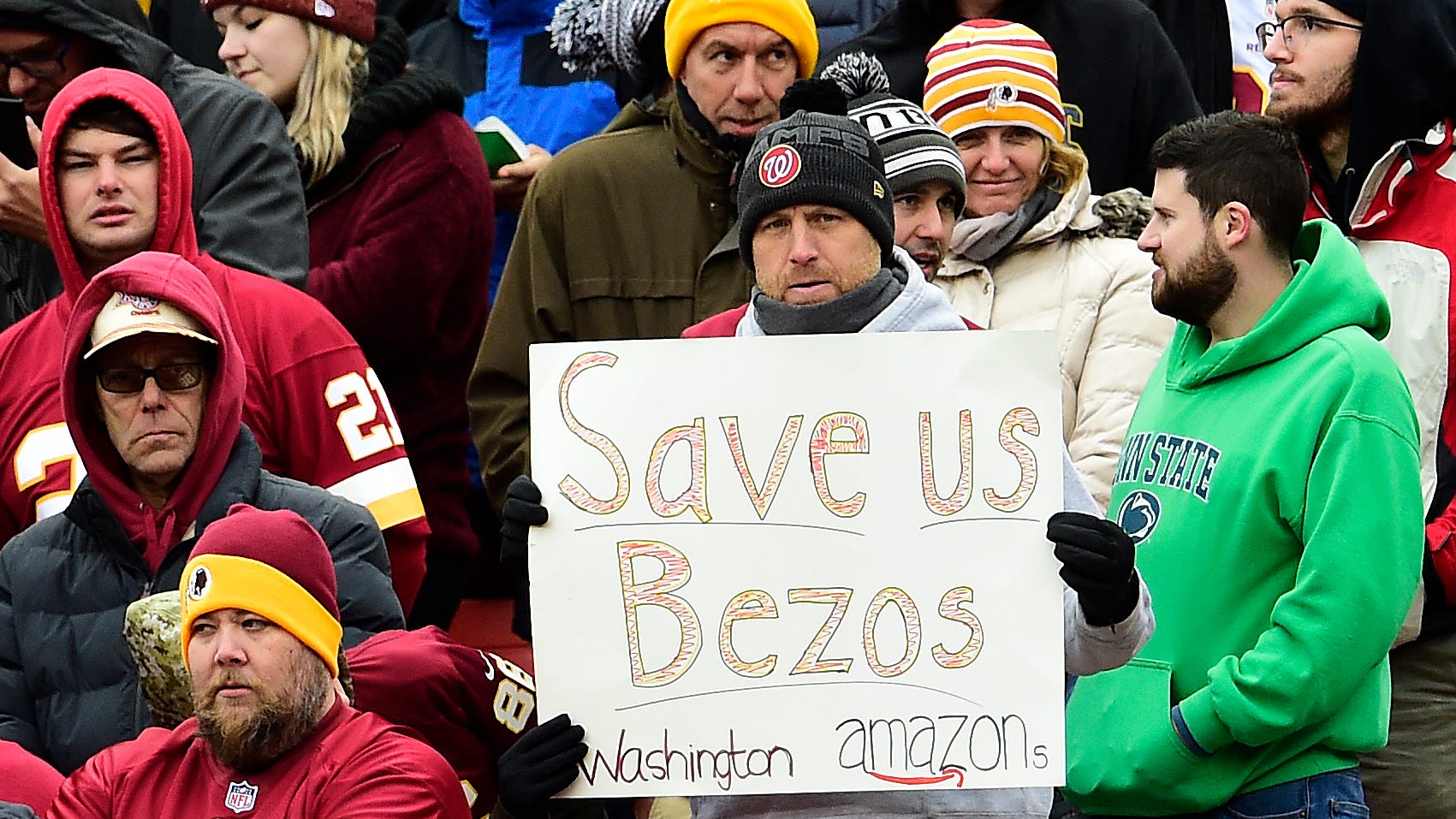 Report: Jeff Bezos linked to discussions about sale of the Washington Football Team