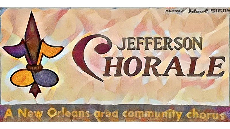 Jefferson Chorale sign