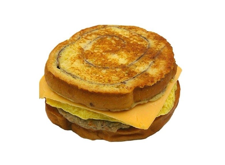 Jenny Lee breakfast sandwich