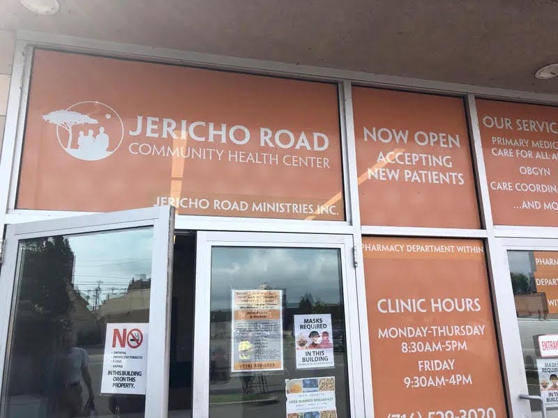 Jericho Road Community Health Center on Broadway in Buffalo