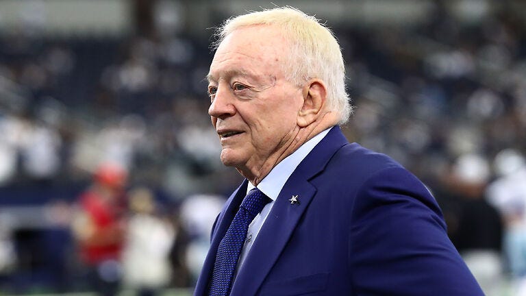 Jerry Jones offers his thoughts on Damar Hamlin, how the NFL handled suspending Bills-Bengals