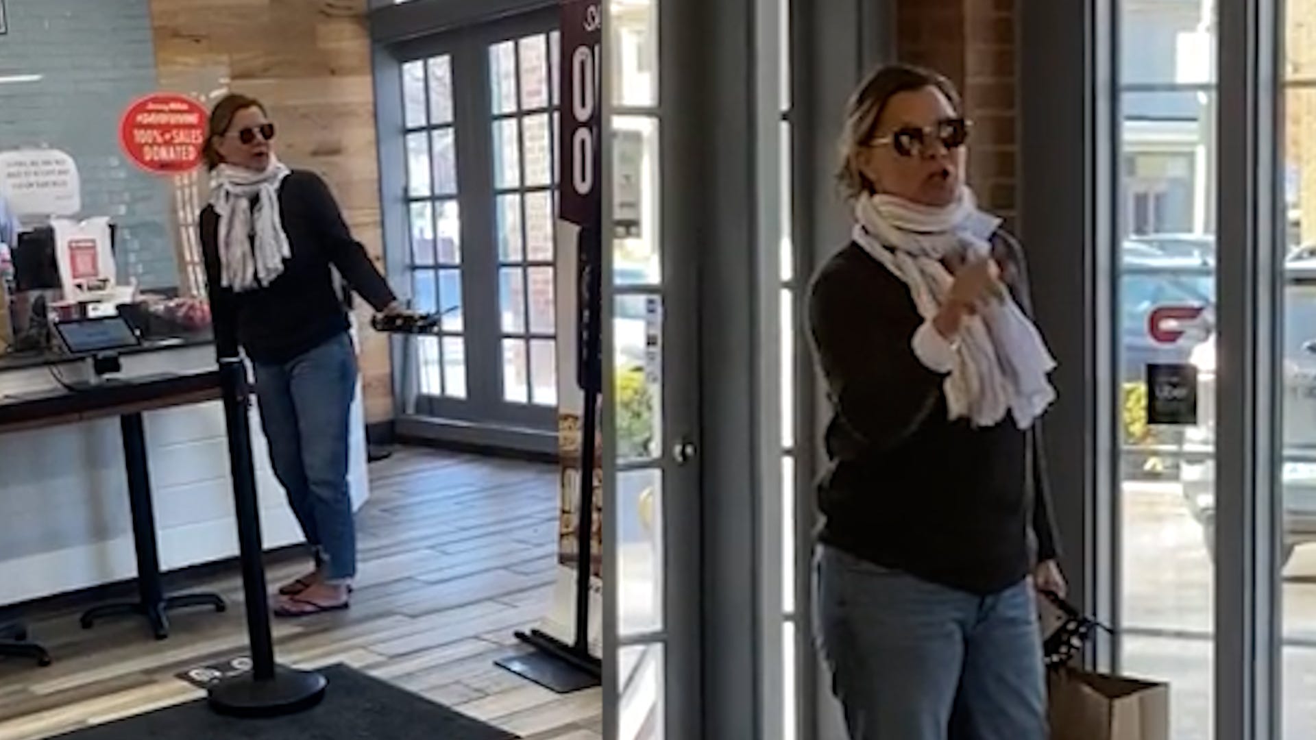 WATCH: Woman goes ham at Grosse Pointe Jersey Mike's over mask rule, fat shames worker