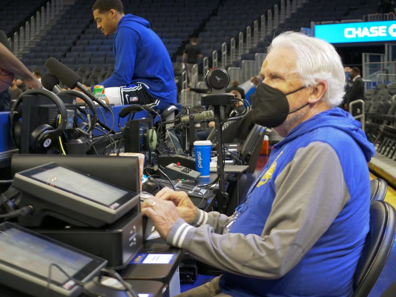 Jim Maher has worked for the Warriors for 60 years.