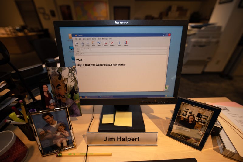 Jim's Desk at The Office Experience