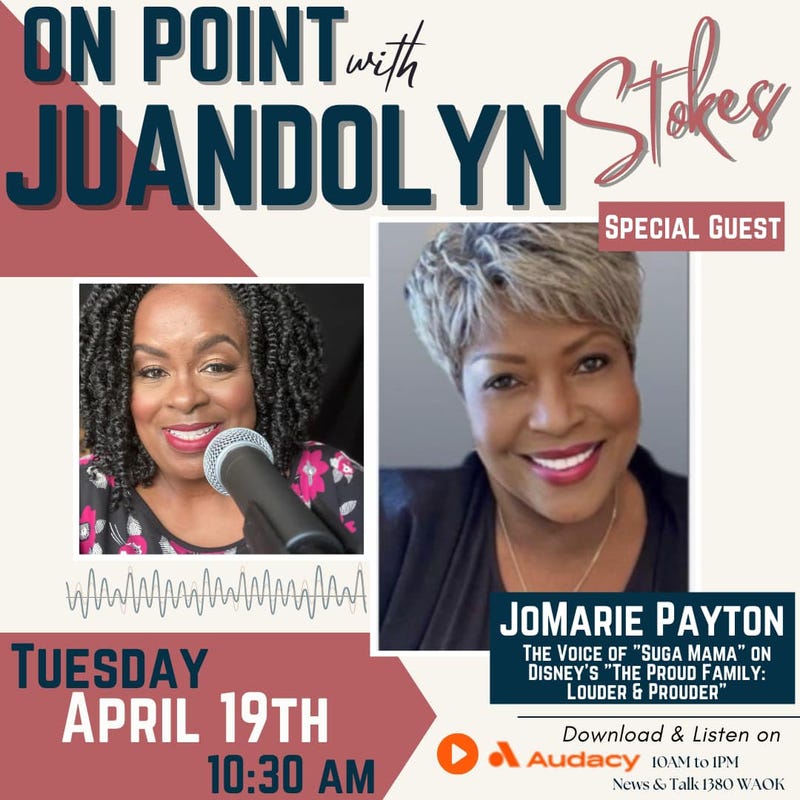 Actress Jo Marie Payton talks being "Suga Mama" on Disney's The Proud Family: Louder and Prouder