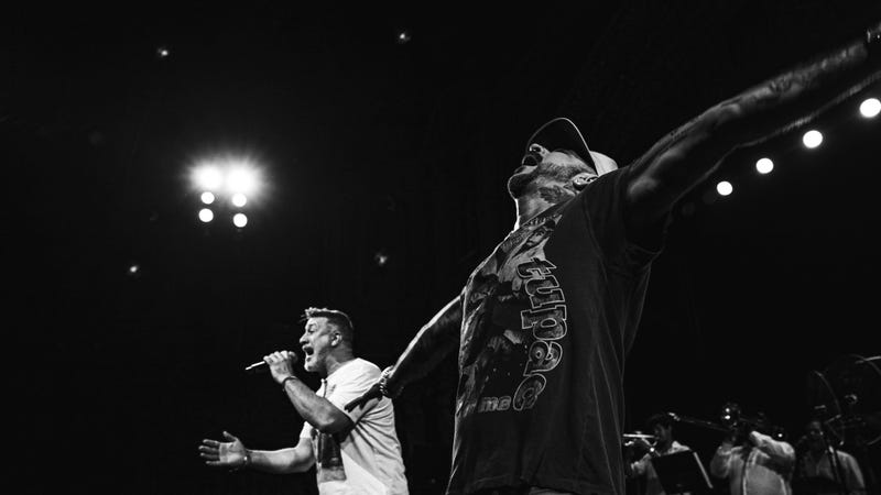Joey Fatone and AJ McLean