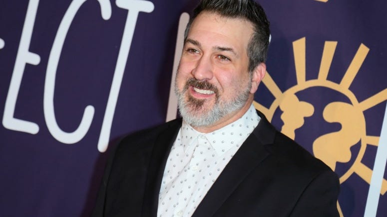 Joey Fatone Gets an Amazing Tattoo of The Rabbit From 'The Masked Singer'