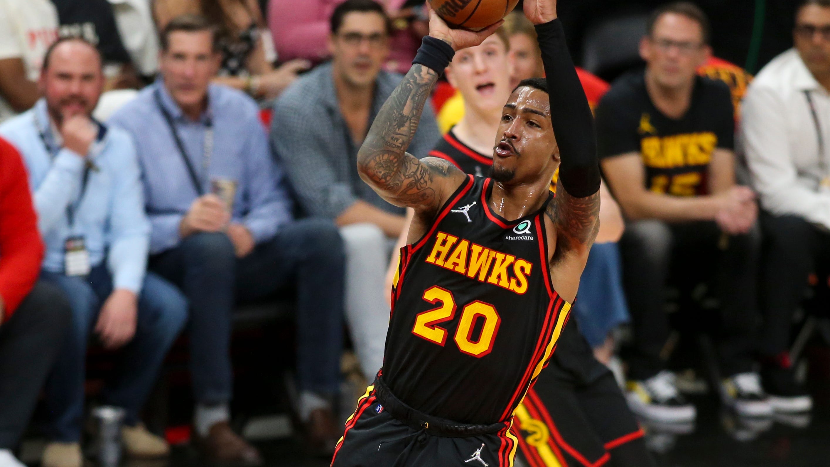 Could the Celtics make a play for rising Hawks star John Collins?
