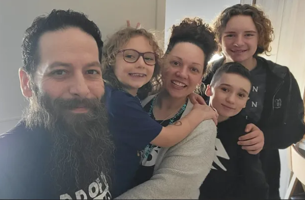 John Schalcosky and his family 