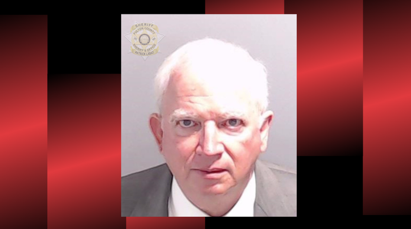 In this handout provided by the Fulton County Sheriff's Office, John Eastman, former lawyer to former U.S. President Donald Trump poses for his booking photo on August 22, 2023 in Atlanta, Georgia.